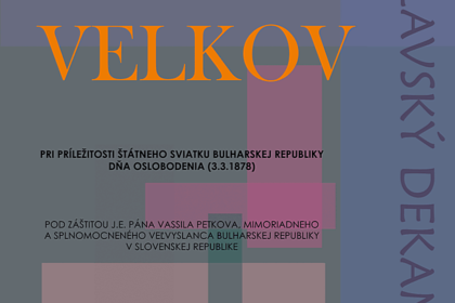 Изложба на Атанас Велков в БКИ в Братислава, посветена на 3 март   